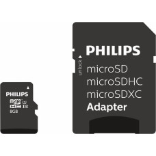 Philips FM08MP45B/00 zibatmiņa 8 GB MicroSDHC UHS-I Klases 10