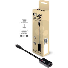 Club3D I/O ADAPTER MINI DP TO HDMI/ACTIVE M/F CAC-1180 CLUB3D