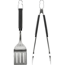 Weber Grill Cutlery Precision 2 pcs Stainless Steel black