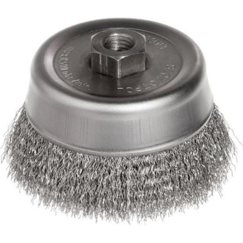 Szczotpol SZCZOTKA DOCZOŁOWA FALISTA Fi 70mm GWINT M14