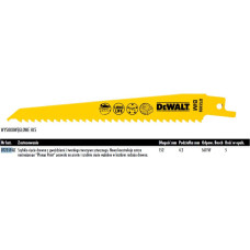 Dewalt BRZESZCZOT DO PIŁY SZABLASTEJ 152x4,2mm S611VF DREWNO Z GWOŹDZIAMI, PCV /5szt.