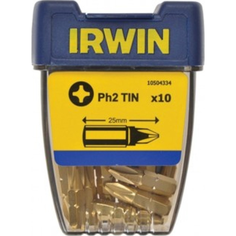 Irwin KOŃCÓWKA PH2 x 25mm TIN /10szt.