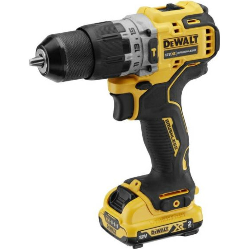 Dewalt WIERTARKO-WKRĘTARKA UDAROWA 12V 57/25Nm 2x2,0Ah DCD706D2