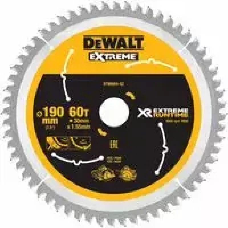 Dewalt PIŁA TARCZ.190x30mmx60z