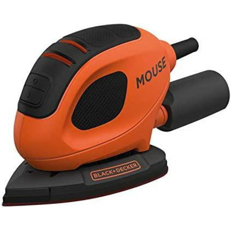 Black+Decker BLACK + DECKER compact mouse BEW230-QS, delta sander (orange / black, 55 watt)