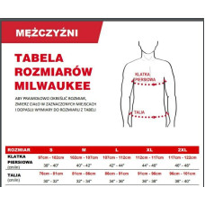 Milwaukee KURTKA PODGRZEWANA M12HJGREY5-0 ROZMIAR L SZARA