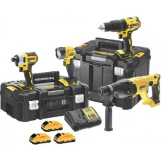 Dewalt .ZESTAW COMBO 18V DCK440L3T (DCD778+DCF787+DCH033+DCL040) 3x3,0Ah TSTAK