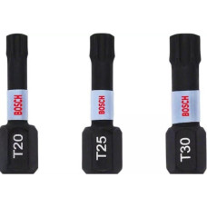 Bosch IMPACT BIT SET 3PCS T20/T25/T30 X 25MM