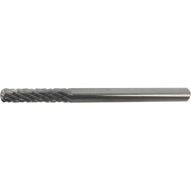 Beta CARBIDE ROTARY FILE, CYLINDRICAL ROUNDED, 3X14MM, 3MM SHANK, STANDARD NOTCH WITH CHIP BREAKER,