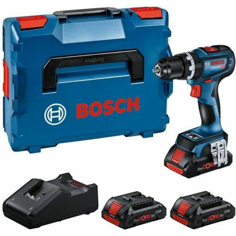 Bosch CORDLESS IMPACT DRILL UDGSB 18V-90 C 64/36Nm 3x4,0Ah PROCORE LB