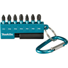 Makita ZESTAW KOŃCÓWEK WKRĘTAKOWYCH /8szt. IMPACT BLACK