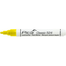 Pica-Marker Pica Classic Industrial Paint Marker, 2-4mm bullet tip, yellow