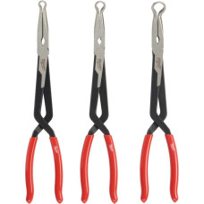 Milwaukee SZCZYPCE DŁUGIE ZE SZCZĘKAMI OCZKOWYMI ZESTAW (8, 12,7 ,19mm)