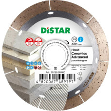 Distar TARCZA DIAMENTOWA HARD CERAMICS ADVANCED 115 x 1,6 x 10 x 22,23mm