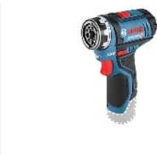 Bosch GSR 12V-15 FC Professional Bez atslēgas 600 g Melns, Zils