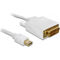 Delock mini Displayp - DVI 24+1 white 2m