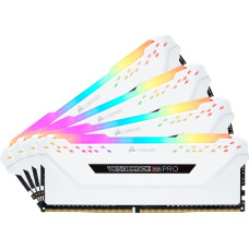 Corsair 32GB DDR4-3600 Quad-Kit - white - CMW32GX4M4C3600C18W - Vengeance RGB PRO