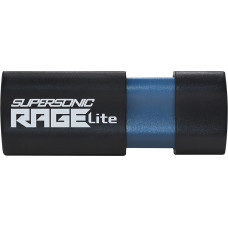 Patriot Supersonic Rage Lite 256 GB, USB stick (black/blue, USB-A 3.2 Gen 1)