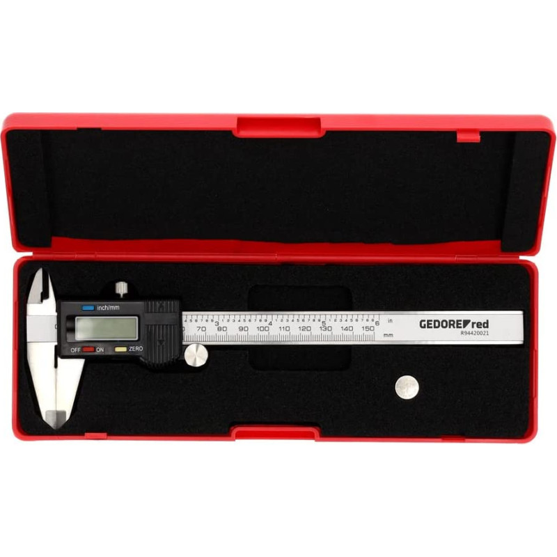 Gedore Red digital caliper R94420021, measuring device (grey)
