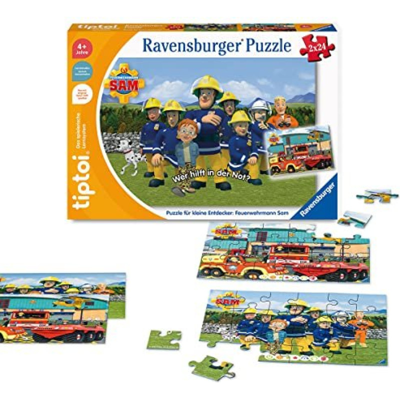Ravensburger Tiptoi puzzle for little explorers: Fireman Sam