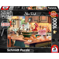 Schmidt Spiele Puzzle Steve Read: At the Kitchen Table (Secret Puzzle)