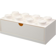 Room Copenhagen LEGO Desk Drawer 8 , storage box (white, knobs)