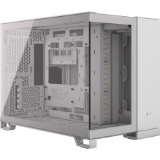 Corsair 2500X, tower case (white, tempered glass)