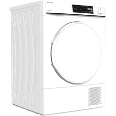 Sharp KD-NHA7S7PW2-DE, heat pump condensation dryer (white)