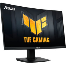 Asus TUF Gaming VG24VQER, gaming monitor - 23.6 -  black, FullHD, VA, curved, FreeSync Premium, 165Hz panel