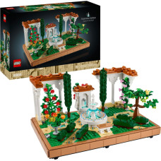 Lego 10359 Icons Fountain Garden, construction toy