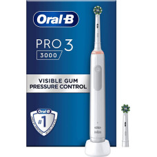 Oral-B Braun Oral-B Pro 3 3000 CrossAction, electric toothbrush (white)