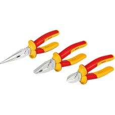 Bosch VDE pliers set Professional, 3-piece (red/yellow)