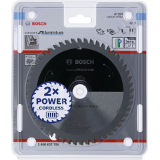 Bosch Powertools circular saw blade Standard for Aluminium, 150mm, 52Z (bore 20mm, for cordless hand-held circular saws)