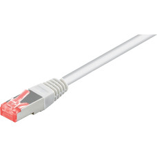 Goobay Network cable CAT6 SSTP RJ45 white 30,0m