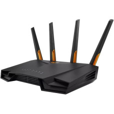 Asus Wireless Router|ASUS|Wireless Router|4200 Mbps|Mesh|Wi-Fi 5|Wi-Fi 6|IEEE 802.11n|USB 3.2|1 WAN|4x10/100/1000M|Number of antennas 4|TUFGAMINGAX4200