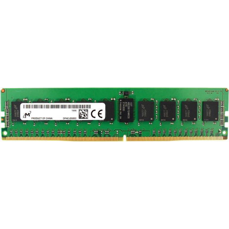 Micron Server Memory Module|MICRON|DDR4|16GB|RDIMM/ECC|3200 MHz|1.2 V|Chip Organization 2048Mx72|MTA18ASF2G72PDZ-3G2R