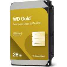 Western Digital HDD|WESTERN DIGITAL|Gold|26TB|SATA|512 MB|7200 rpm|3,5