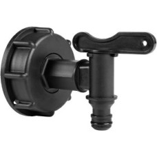 Cellfast PRZYŁĄCZE Z ZAWOREM DO ZBIORNIKA NA DESZCZÓWKĘ 1000l 60x6 mm (2 x 3/4