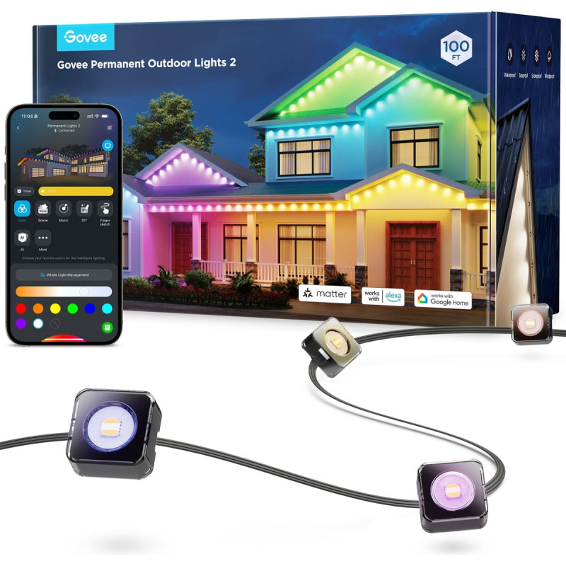 Govee - Permanent Outdoor Lights 30 Meter