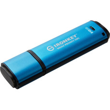 Kingston IronKey Vault Privacy 50 512 GB, USB stick (light blue/black, USB-C 3.2 Gen 1)