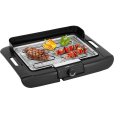 Clatronic Barbeque table grill BQ 3507, electric grill (black, 2,000 watts)