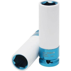 Rockforce NASADKA 1/2" DŁUGA 6-K 17mm  DO ALUFELG Z TULEJĄ