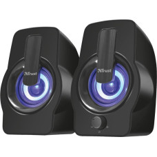 Trust Speaker|TRUST|Gemi RGB|P.M.P.O. 12 Watts|1xAudio-In|Black|22948