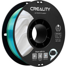 Creality 3D kvēldiegs / filaments CR-Silk PLA (zils un zaļš / blue-green)