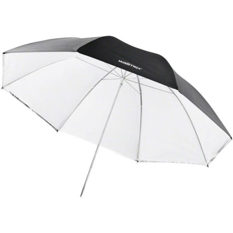 Walimex 2in1 Reflex & Translucent Umbrella white 84cm