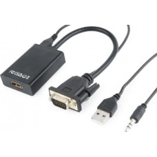 Gembird I/O ADAPTER VGA TO HDMI/A-VGA-HDMI-01 GEMBIRD