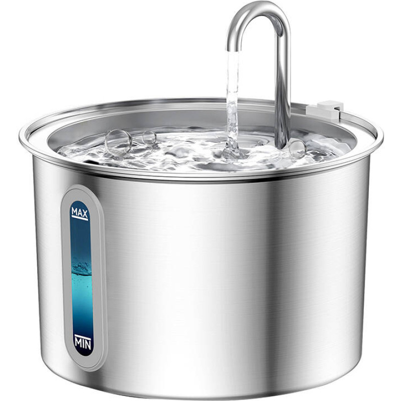 Oneisall Stainless Steel Pet Water fountain