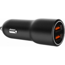 Gembird Car charger 2xUSB-A QC3.0 36W black