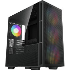 Deepcool Case|DEEPCOOL|CH560|Case product features Transparent panel|Not included|Colour Black|R-CH560-BKAPE4-G-1