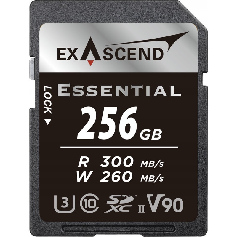 Exascend Karta ExAscend Karta pamięci ExAscend Essential UHS-II V90 256GB